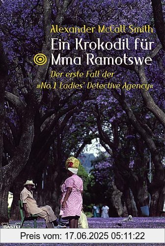 Binding : Taschenbuch, Edition : 7, Label : Bastei Lübbe (Bastei Verlag), Publisher : Bastei Lübbe (Bastei Verlag), medium : Taschenbuch, numberOfPages : 269, publicationDate : 2006-05-22, authors : Alexander McCall Smith, translators : Gerda Bean, languages : german, ISBN : 3404149181