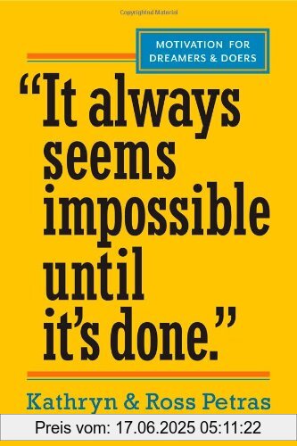 Binding : Taschenbuch, Label : Workman Publishing, Publisher : Workman Publishing, NumberOfItems : 1, medium : Taschenbuch, numberOfPages : 390, publicationDate : 2014-05-01, authors : Kathryn Petras, Ross Petras, languages : english, ISBN : 0761179887