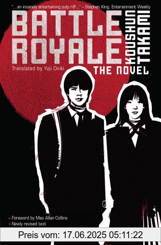 Binding : Taschenbuch, Edition : Original, Label : VIZ Media LLC, Publisher : VIZ Media LLC, NumberOfItems : 1, medium : Taschenbuch, numberOfPages : 624, publicationDate : 2009-11-17, releaseDate : 2009-11-17, authors : Koushun Takami, languages : english, ISBN : 1421527723