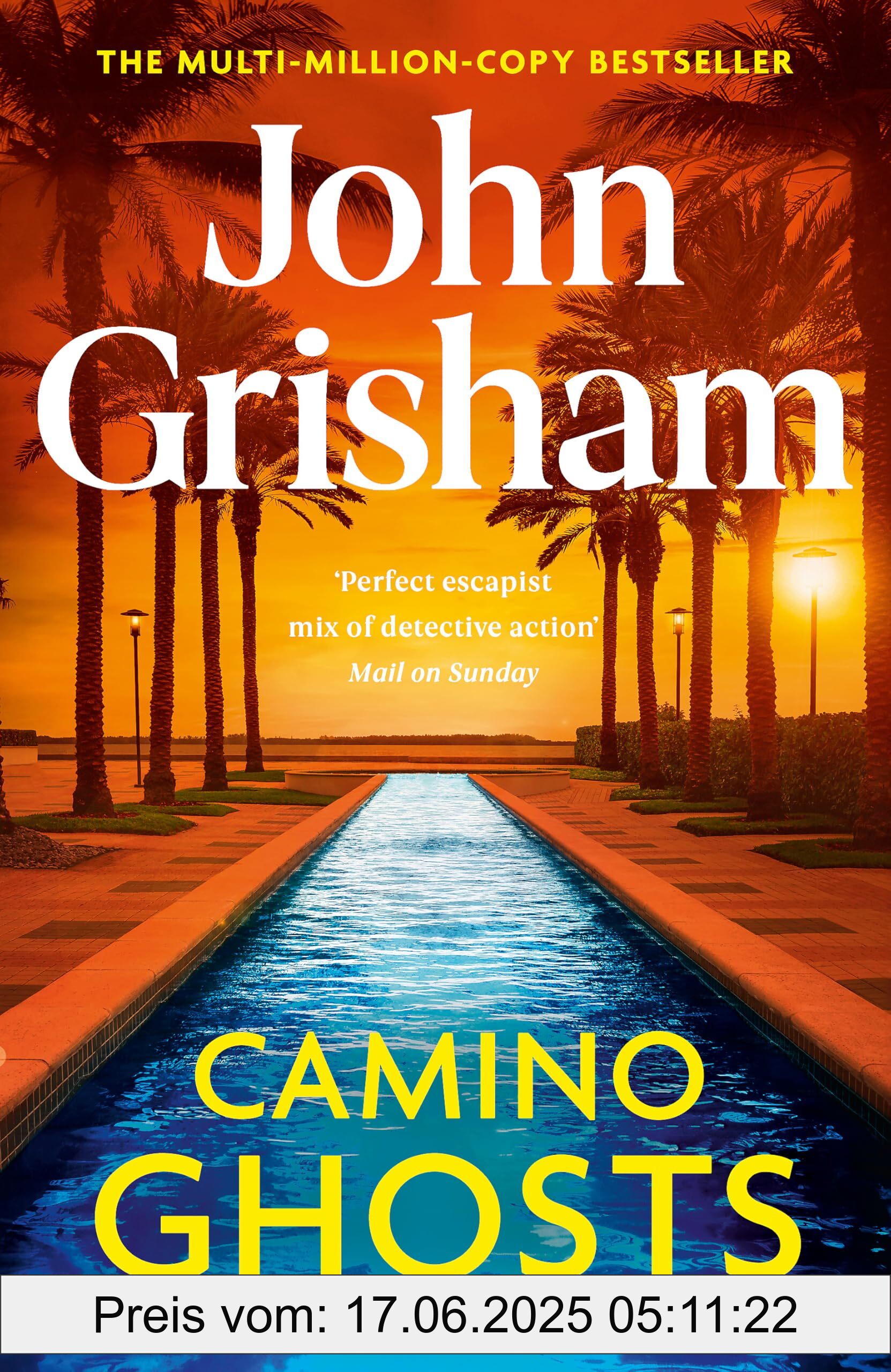 Binding : paperback, Edition : 1, Label : Camino Ghosts : The thrilling Sunday Times bestseller (June 2024) from John Grisham, medium : paperback, numberOfPages : 304, publicationDate : 2024-12-26, releaseDate : 2024-12-26, languages : english, ISBN : 1529342554