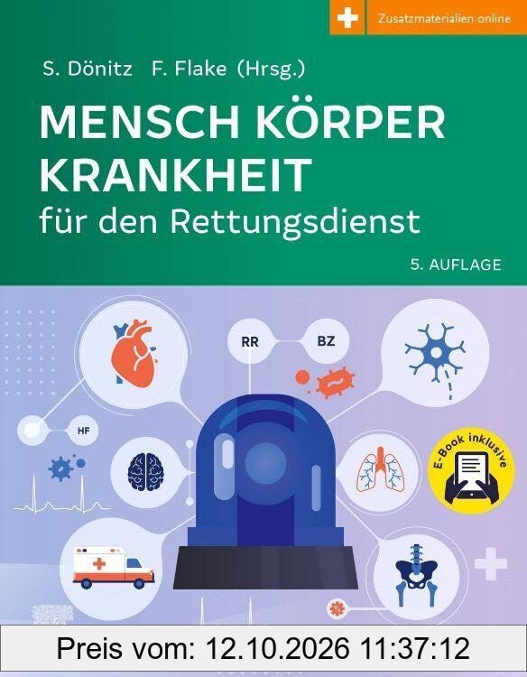 Mensch Körper Krankheit für den Rettungsdienst + E-Book
