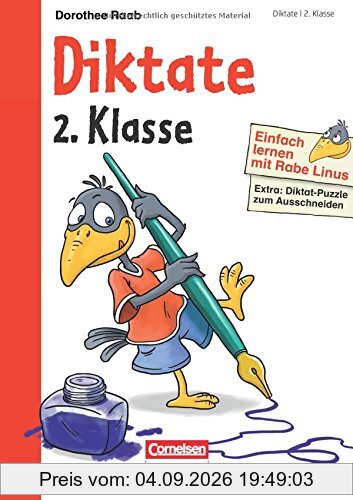 Einfach lernen mit Rabe Linus - Diktate 2. Klasse