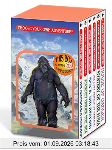 Box Set #6-1 Choose Your Own Adventure Books 1-6:: Box Set Containing: The Abominable Snowman, Journey Under the Sea, Space and Beyond, the Lost Jewel