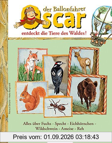 Oscar der Ballonfahrer entdeckt die Tiere des Waldes!