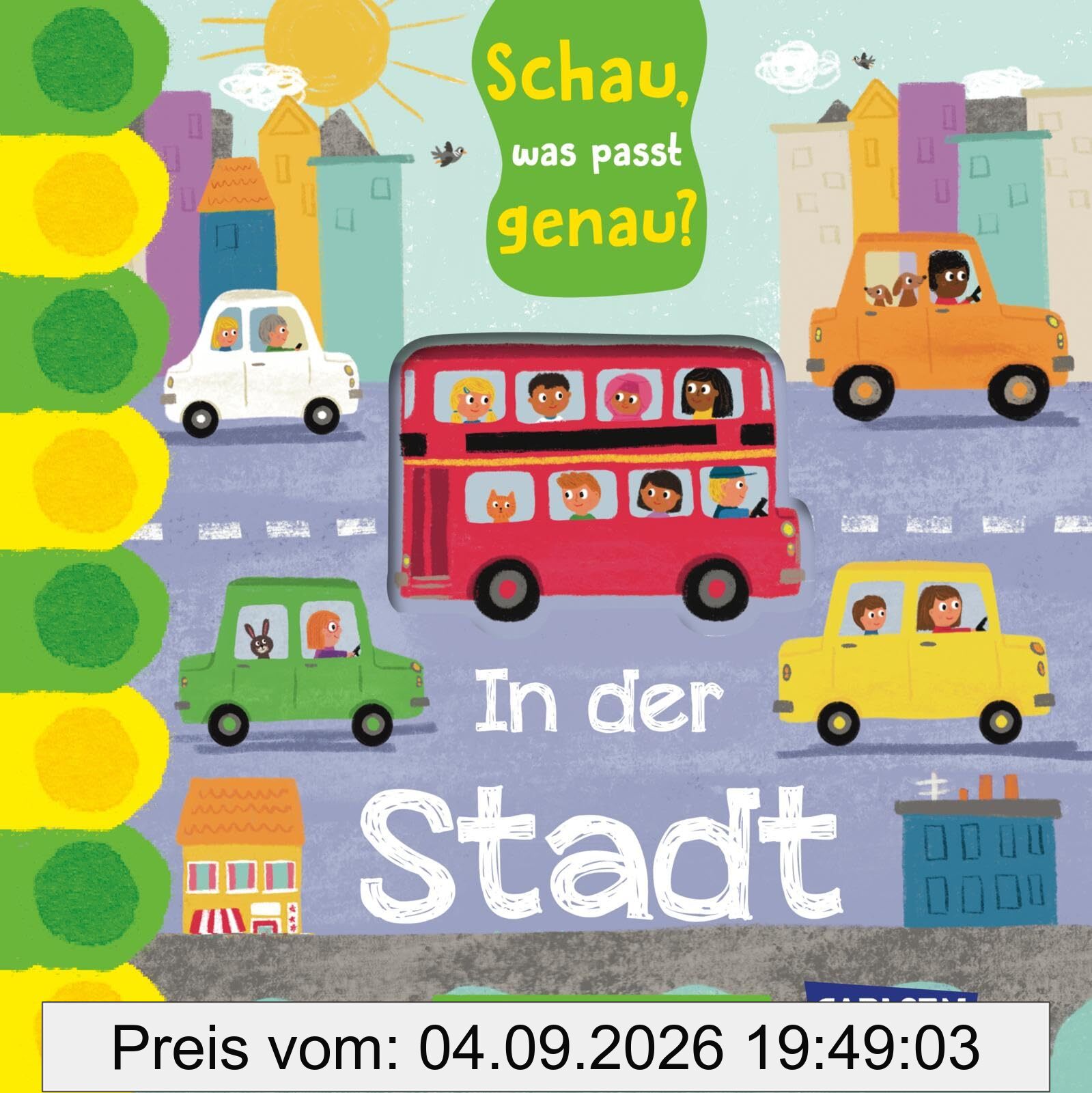 Schau, was passt genau? In der Stadt
