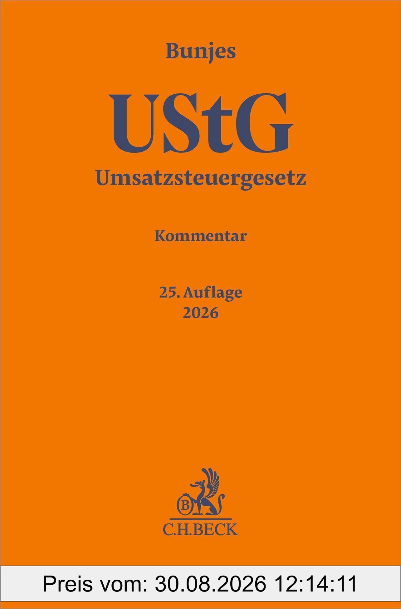 Umsatzsteuergesetz. UStG