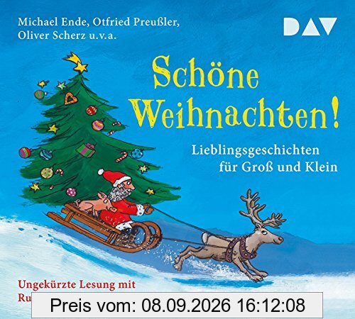 Schöne Weihnachten! Lieblingsgeschichten für Groß und Klein: Ungekürzte Lesung mit Johann von Bülow u.v.a. (3 CDs)