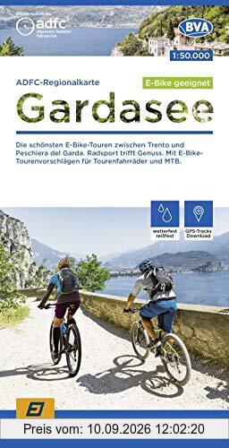 ADFC-Regionalkarte Gardasee, 1:50.000, reiß- und wetterfest, GPS-Tracks Download: Die schönsten E-Bike-Touren zwischen Trento und Peschiera del Garda. ... und MTB (ADFC-Regionalkarte 1:50000)