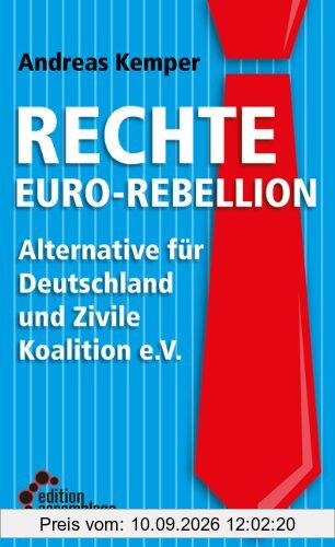 Rechte Euro-Rebellion: Alternative für Deutschland und Zivile Koalition e.V.
