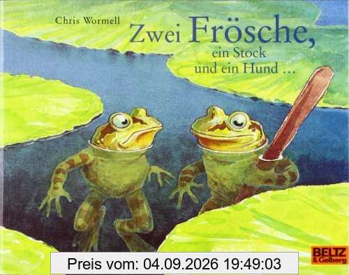 Zwei Frösche, ein Stock und ein Hund (MINIMAX)