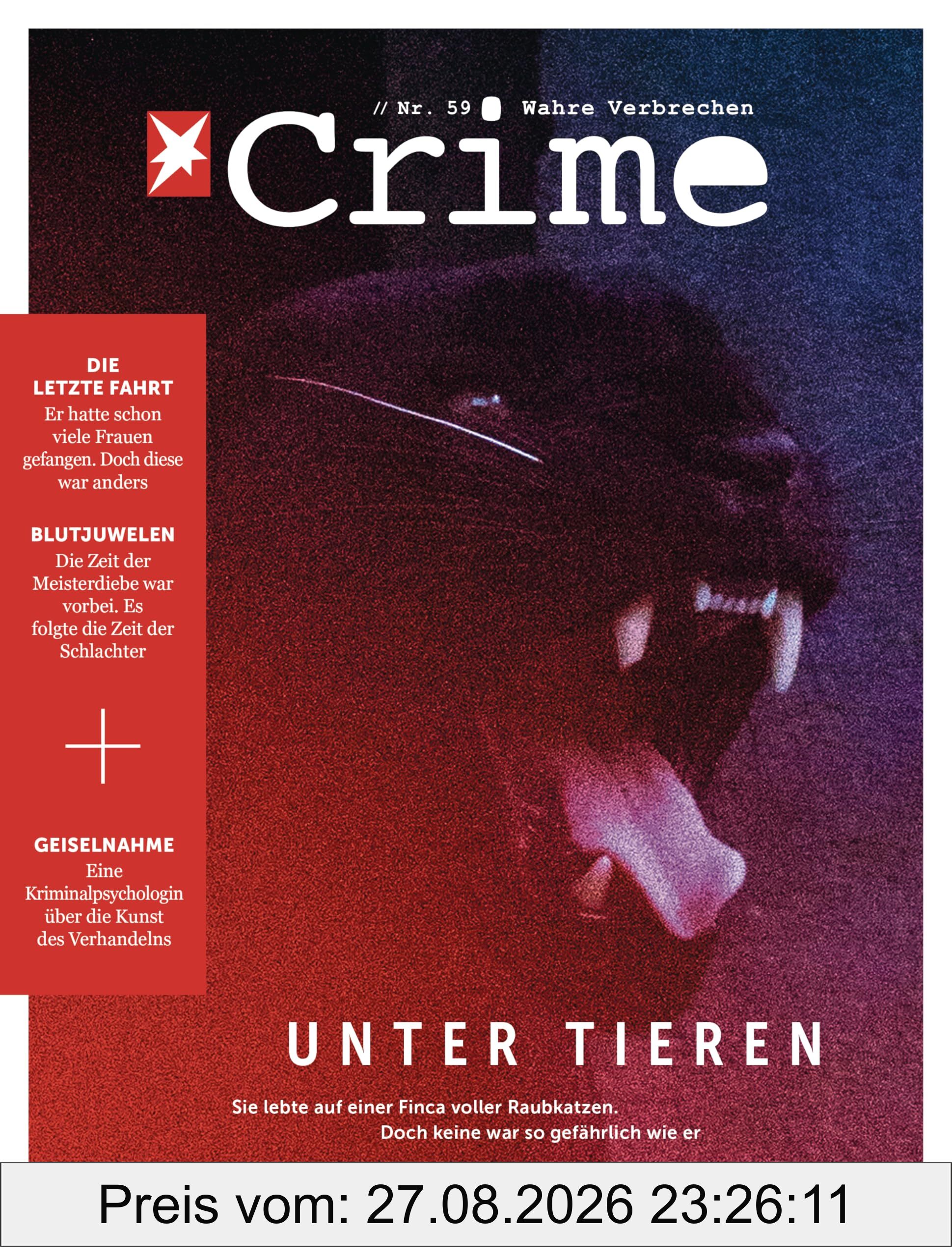 stern Crime - Wahre Verbrechen: Ausgabe Nr. 59 (01/2025)