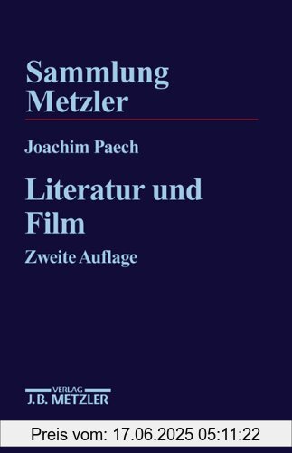 Binding : Taschenbuch, Edition : 2., überarb. A., Label : Metzler, Publisher : Metzler, medium : Taschenbuch, numberOfPages : 224, publicationDate : 1997-09-02, authors : Joachim Paech, languages : german, ISBN : 3476122352