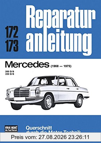 Reparaturanleitung 172-173: Mercedes 200 D-8/Mercedes 220 D-8
