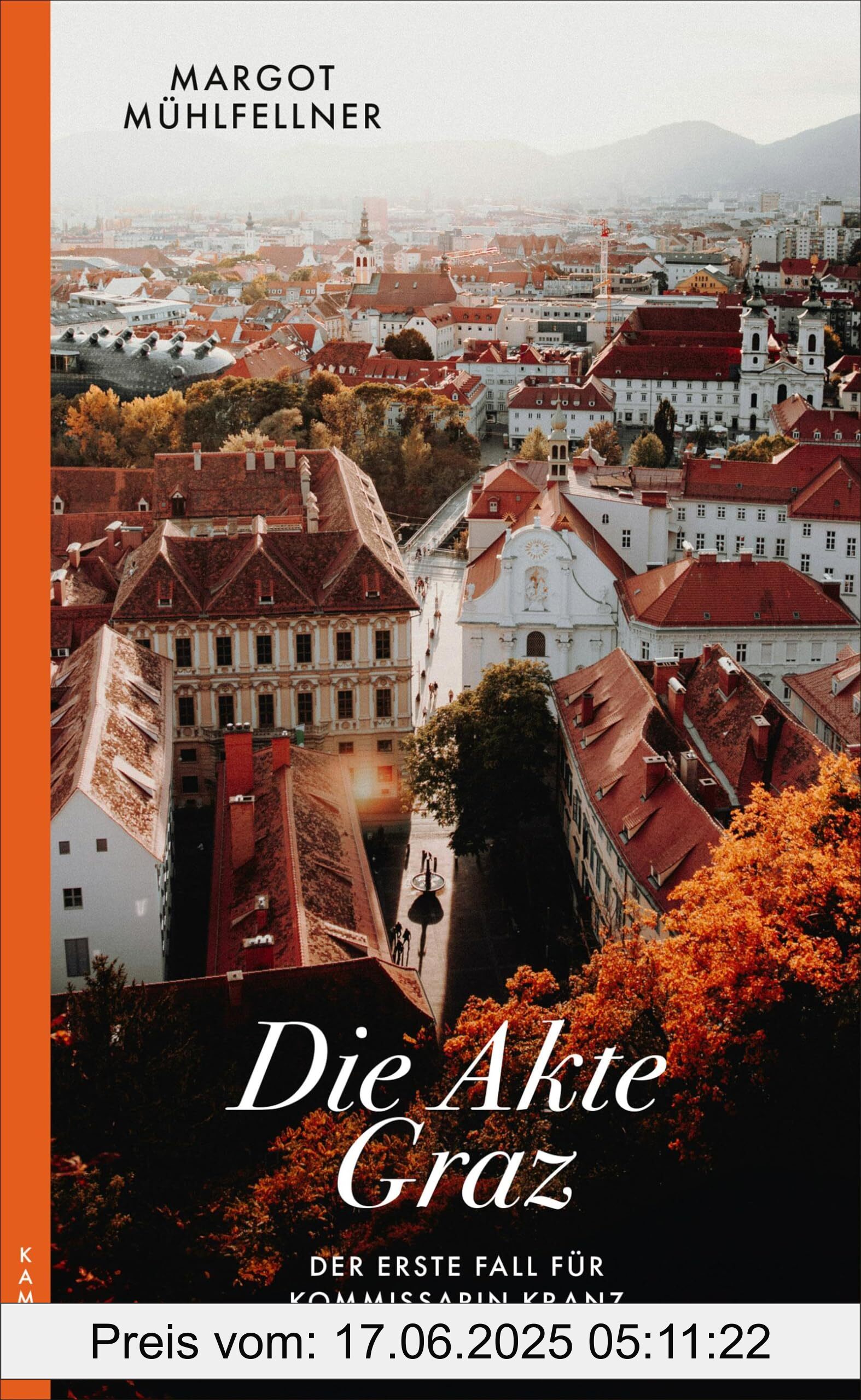 Binding : paperback, Edition : 1, Label : Die Akte Graz : Der erste Fall für Kommissarin Kranz, medium : paperback, numberOfPages : 288, publicationDate : 2024-10-10, languages : german, ISBN : 3311120922
