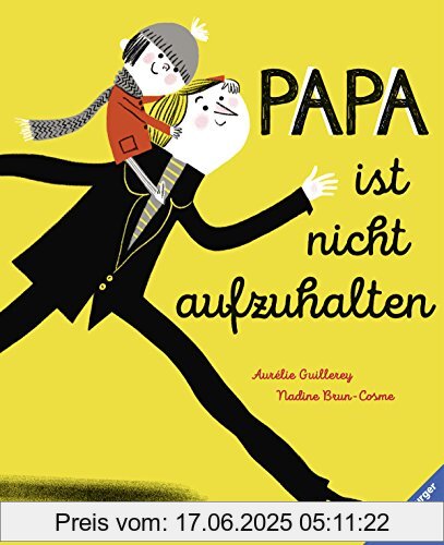 Binding : Gebundene Ausgabe, Edition : 1, Label : Ravensburger Buchverlag, Publisher : Ravensburger Buchverlag, medium : Gebundene Ausgabe, numberOfPages : 32, publicationDate : 2017-01-29, authors : Nadine Brun-Cosme, translators : Bernd Penners, languages : german, ISBN : 3473446874