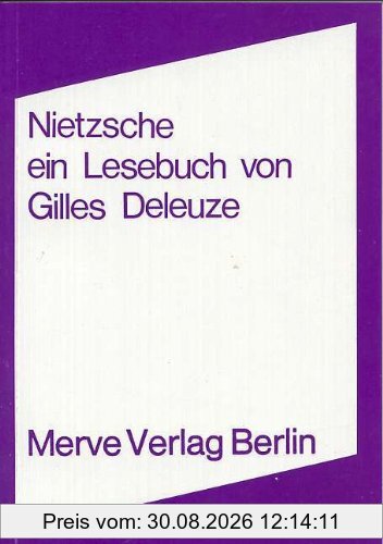 Nietzsche: Ein Lesebuch von Gilles Deleuze