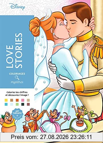Love stories : coloriages mystères
