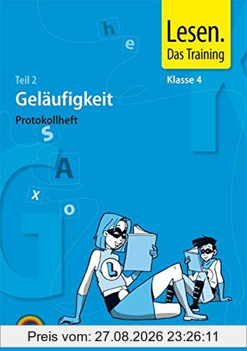 Lesen. Das Training / Fertigkeiten, Geläufigkeit, Strategien: Klasse 4. 4 Arbeitshefte