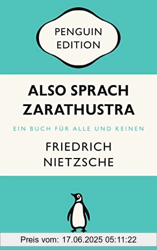 Binding : Taschenbuch, Label : Penguin Verlag, Publisher : Penguin Verlag, medium : Taschenbuch, numberOfPages : 432, publicationDate : 2022-10-13, releaseDate : 2022-10-07, authors : Friedrich Nietzsche, ISBN : 3328109218