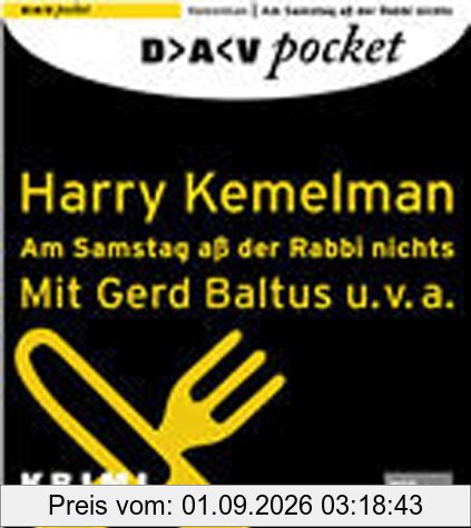 Am Samstag aß der Rabbi nichts, 1 CD