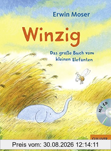 Winzig. Das große Buch vom kleinen Elefanten: Vierfarbiges Bilderbuch. Mit Hörbuch