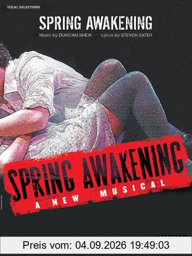 Duncan Sheik Spring Awakening (Vocal Selections) Pvg