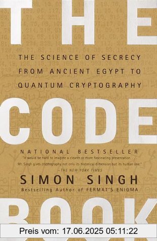 Binding : Taschenbuch, Edition : Anchor Books., Label : Anchor, Publisher : Anchor, NumberOfItems : 1, PackageQuantity : 1, medium : Taschenbuch, numberOfPages : 432, publicationDate : 2000-08-29, releaseDate : 2000-08-29, authors : Simon Singh, languages : english, ISBN : 0385495323