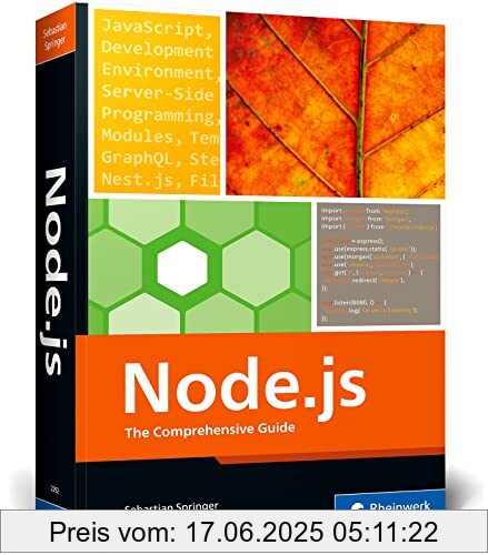 Binding : Taschenbuch, Edition : 1, Label : Rheinwerk Computing, Publisher : Rheinwerk Computing, medium : Taschenbuch, numberOfPages : 834, publicationDate : 2023-01-06, releaseDate : 2023-01-06, authors : Sebastian Springer, ISBN : 1493222929