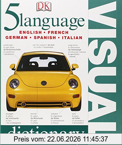 Dk Dk Five Language Visual Dictionary