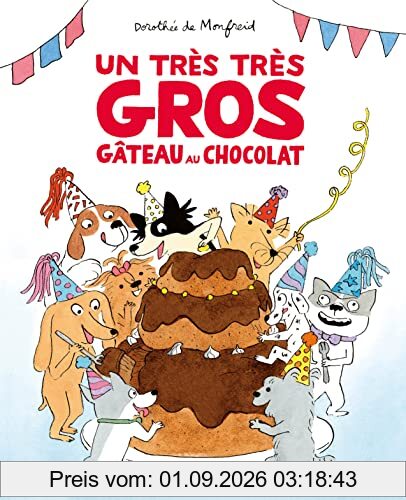 Un très très gros gâteau au chocolat