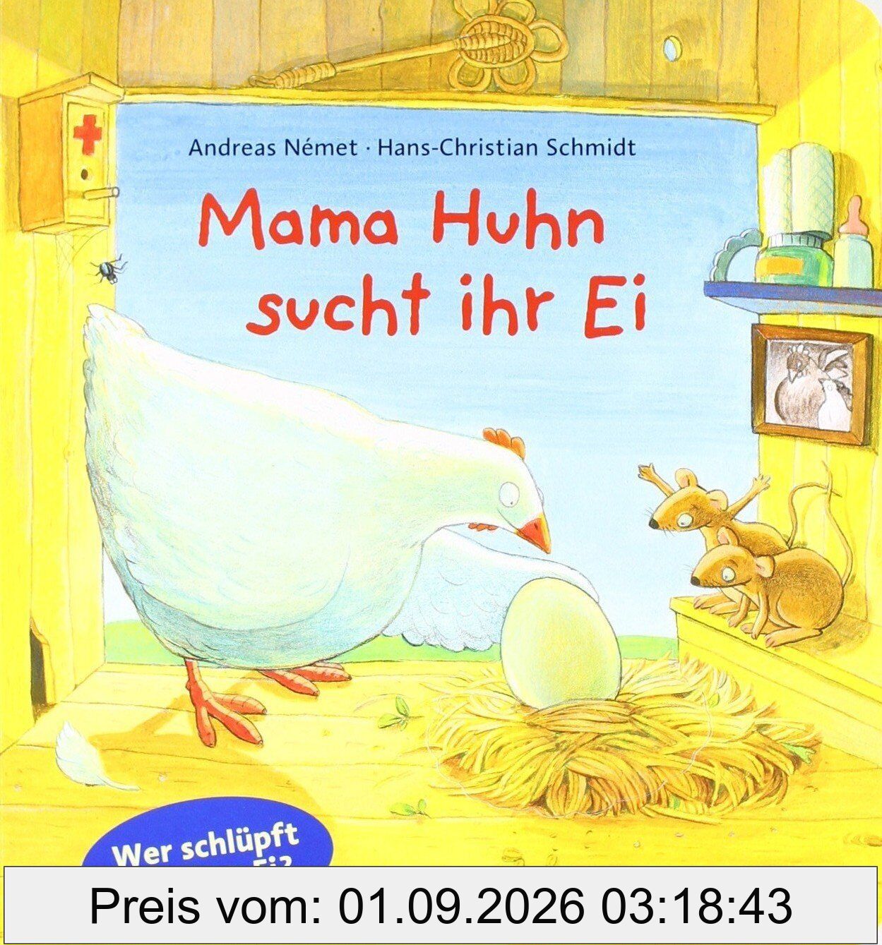 Mama Huhn sucht ihr Ei