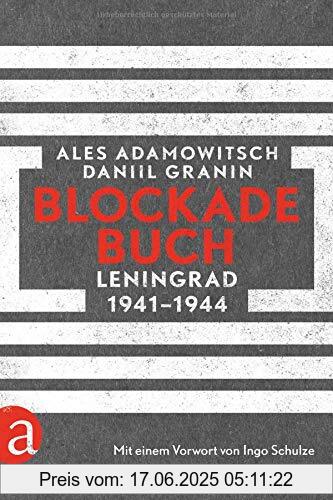Binding : Gebundene Ausgabe, Edition : 1., Label : Aufbau Verlag, Publisher : Aufbau Verlag, medium : Gebundene Ausgabe, numberOfPages : 703, publicationDate : 2018-08-17, authors : Ales Adamowitsch, Granin Daniil, translators : Ruprecht Willnow, Helmut Ettinger, ISBN : 335103735X