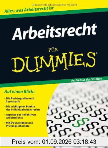 Arbeitsrecht für Dummies (Fur Dummies)
