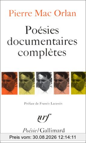 Poésies documentaires complètes