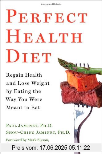 Binding : Gebundene Ausgabe, Edition : 1, Label : Scribner, Publisher : Scribner, NumberOfItems : 1, PackageQuantity : 1, medium : Gebundene Ausgabe, numberOfPages : 448, publicationDate : 2012-12-11, authors : Jaminet Ph.D., Ph.D. Paul, Shou-Ching Jaminet Ph.D., languages : english, ISBN : 145169914X