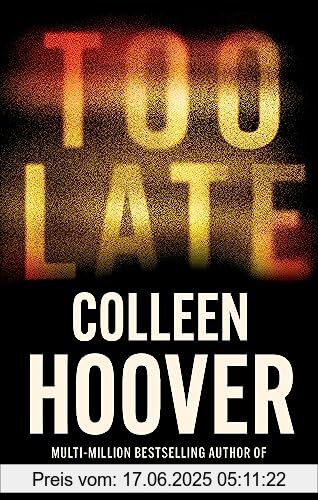 Binding : Taschenbuch, Edition : 1, Label : Sphere, Publisher : Sphere, medium : Taschenbuch, numberOfPages : 400, publicationDate : 2023-06-27, releaseDate : 2023-06-27, authors : Colleen Hoover, ISBN : 1408729466