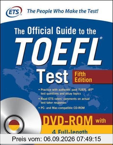 Official Guide to the TOEFL-Test with DVD-ROM