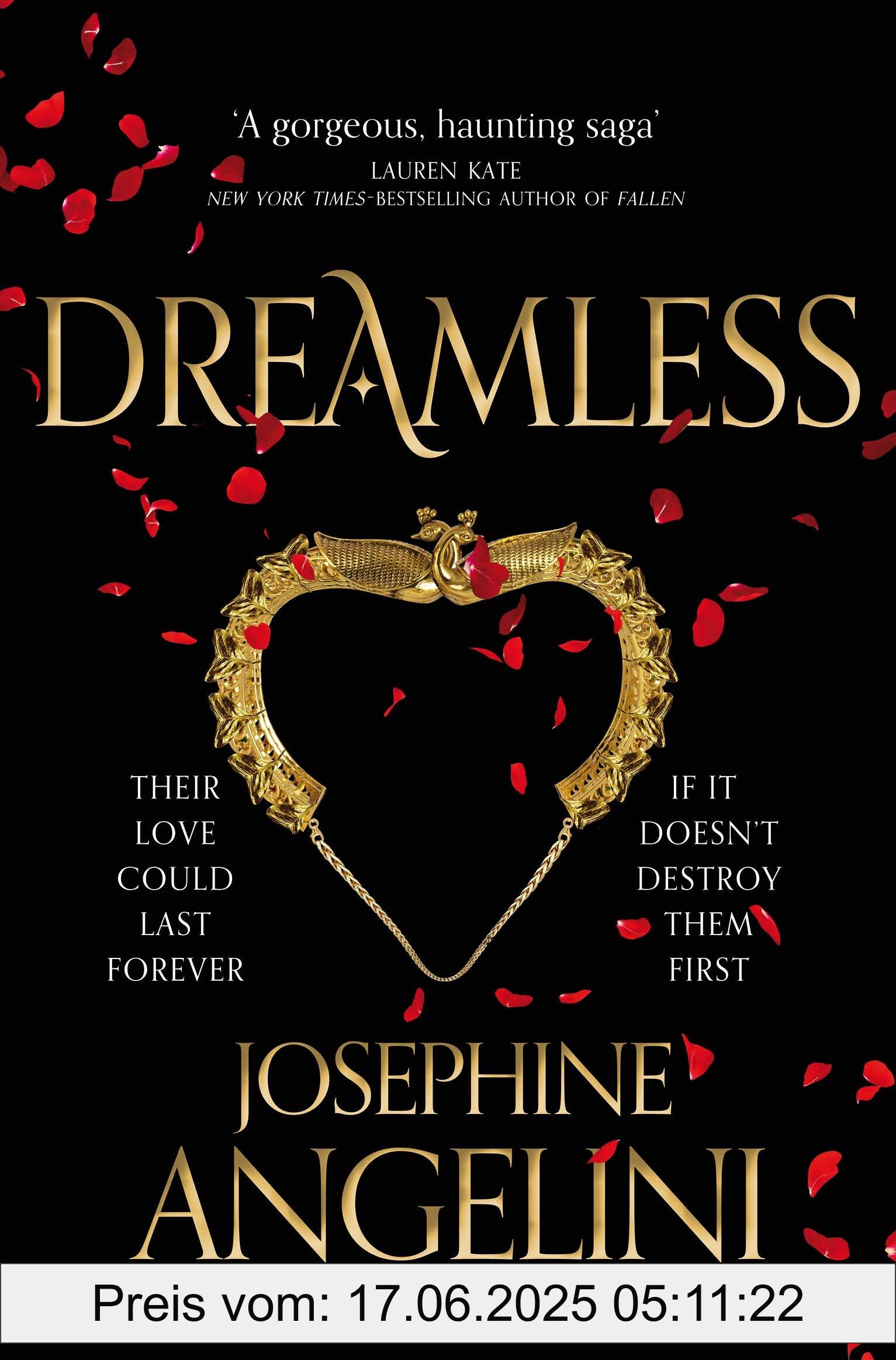 Brand : Macmillan Children's Books, Binding : paperback, Edition : Main Market, Label : Dreamless (Starcrossed), PackageQuantity : 1, medium : paperback, numberOfPages : 544, publicationDate : 2021-05-13, releaseDate : 2021-05-13, languages : english, ISBN : 150989196X