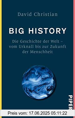 Binding : Taschenbuch, Label : Piper Taschenbuch, Publisher : Piper Taschenbuch, medium : Taschenbuch, numberOfPages : 384, publicationDate : 2020-03-02, releaseDate : 2020-03-02, authors : David Christian, translators : Hainer Kober, ISBN : 3492242553