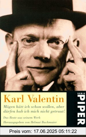 Binding : Taschenbuch, Edition : 5. Aufl., Label : Piper, Publisher : Piper, medium : Taschenbuch, numberOfPages : 168, publicationDate : 1990-01-01, authors : Karl Valentin, publishers : Helmut Bachmaier, languages : german, ISBN : 3492211623