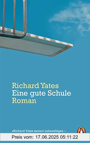 Binding : Taschenbuch, Label : Penguin Verlag, Publisher : Penguin Verlag, medium : Taschenbuch, numberOfPages : 240, publicationDate : 2021-04-13, releaseDate : 2021-04-13, authors : Richard Yates, translators : Eike Schönfeld, ISBN : 3328105867