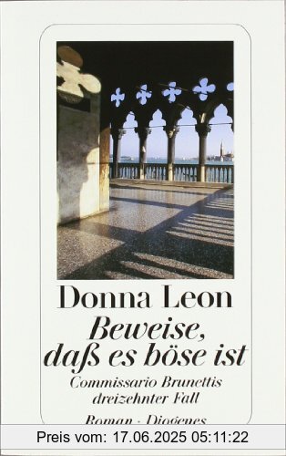 Binding : Taschenbuch, Edition : 8., Aufl., Label : Diogenes, Publisher : Diogenes, medium : Taschenbuch, numberOfPages : 336, publicationDate : 2006-10-01, authors : Donna Leon, translators : Seibicke, Christa E., languages : german, ISBN : 325723581X