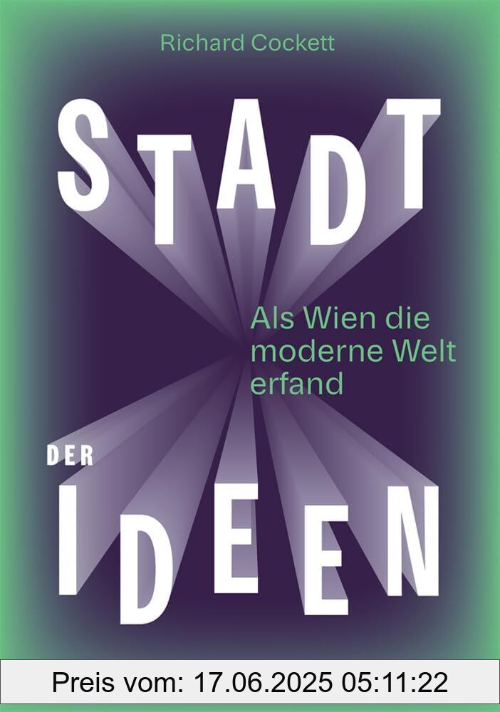 Brand : Molden Verlag, Binding : hardcover, Label : Stadt der Ideen : Als Wien die moderne Welt erfand (Deutsche Übersetzung : Vienna : How the City of Ideas Created the Modern World), medium : hardcover, numberOfPages : 432, publicationDate : 2024-10-19, languages : german, ISBN : 3222151385