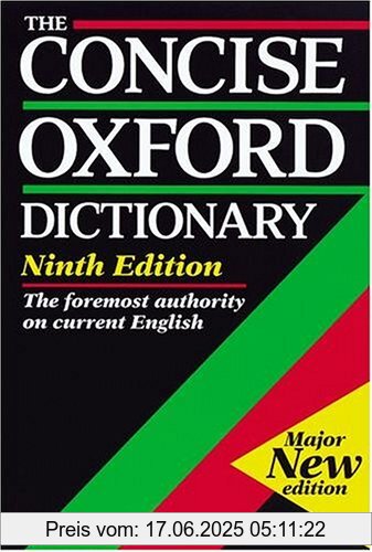 Binding : Gebundene Ausgabe, Edition : 9th, Label : Clarendon Press, Publisher : Clarendon Press, NumberOfItems : 1, medium : Gebundene Ausgabe, numberOfPages : 1696, publicationDate : 1995-07-27, authors : H. W. Fowler, publishers : Thompson, Della F., Fowler, F. G., H. W. Fowler, languages : english, ISBN : 0198613199