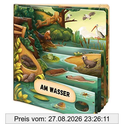 Trötsch Fensterbuch Am Wasser: Entdeckerbuch Beschäftigungsbuch Spielbuch (Erstes Wissen)
