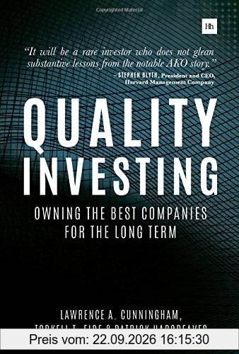 Quality Investing: Owning the Best Companies for the Long Term