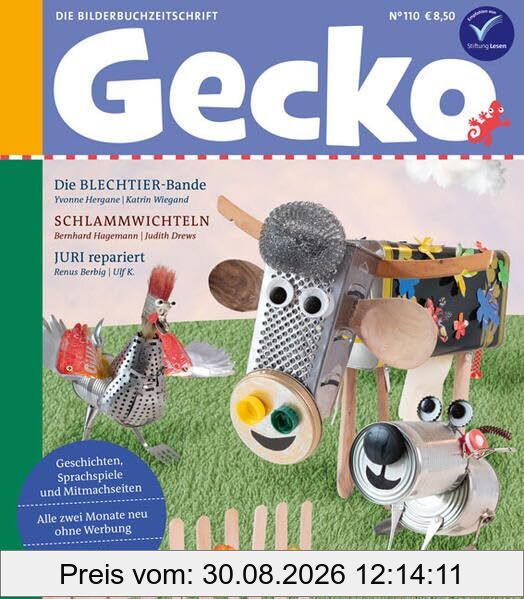 Gecko Kinderzeitschrift Band 110: Thema: Reparieren