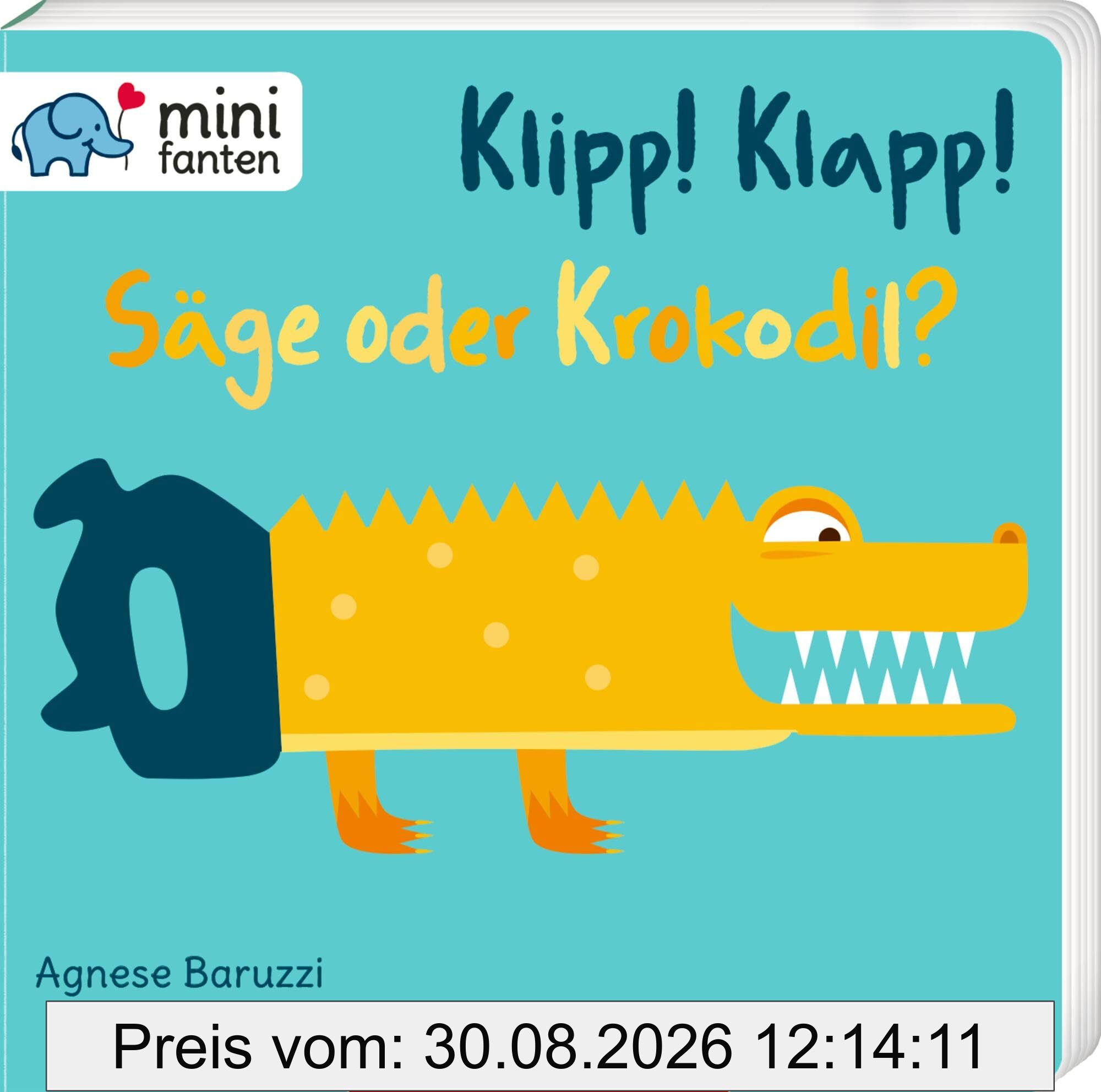 Klipp! Klapp! Säge oder Krokodil?