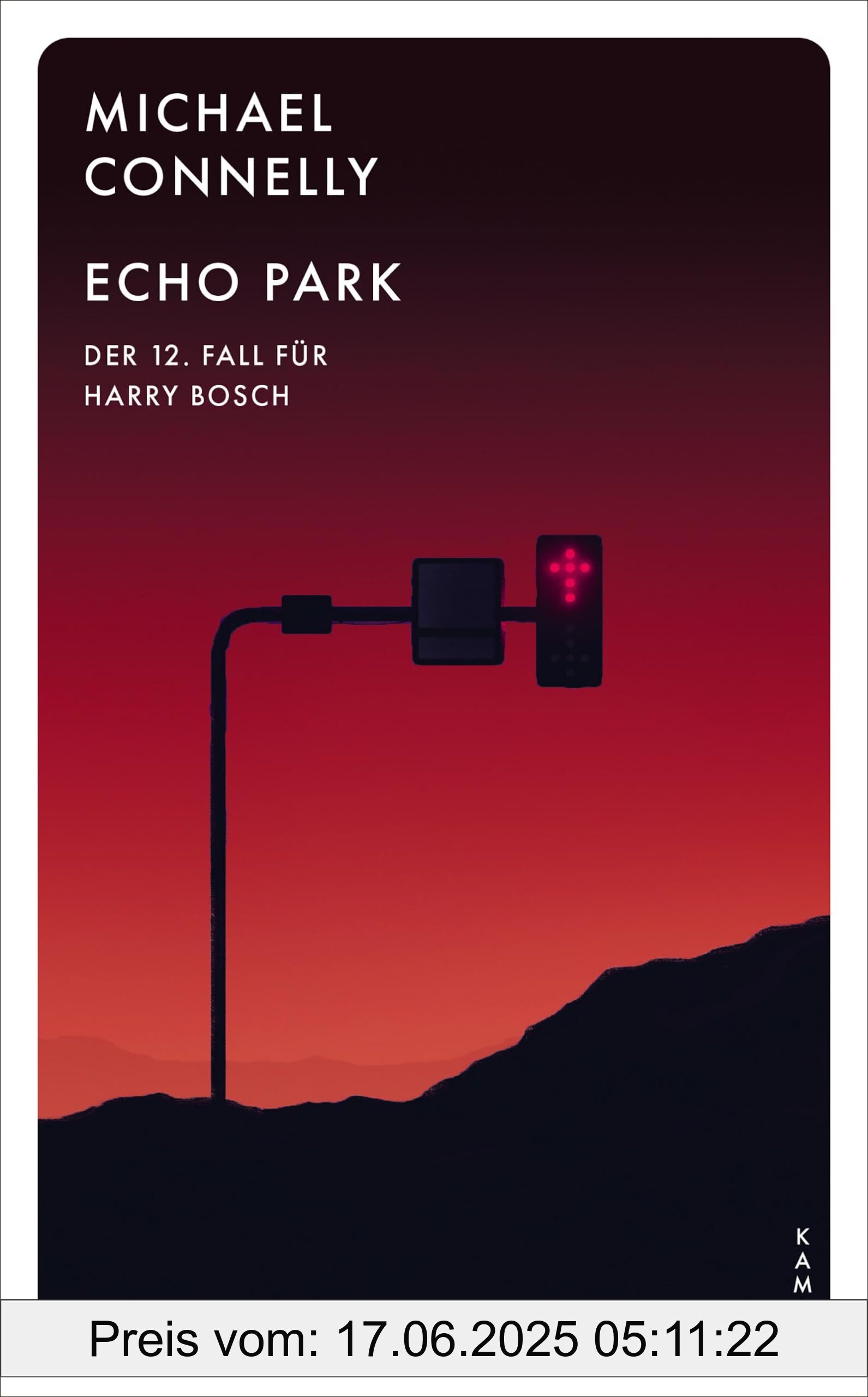 Binding : paperback, Edition : 1, Label : Echo Park : Der zwölfte Fall für Harry Bosch (Ein Fall für Harry Bosch), medium : paperback, numberOfPages : 512, publicationDate : 2024-11-14, languages : german, ISBN : 3311155416