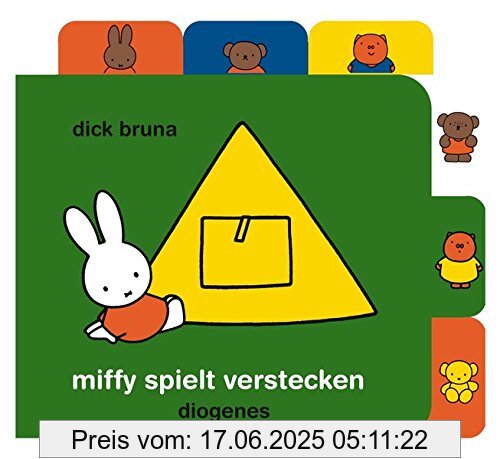 Binding : Gebundene Ausgabe, Edition : 1, Label : Diogenes, Publisher : Diogenes, medium : Gebundene Ausgabe, numberOfPages : 14, publicationDate : 2018-05-23, releaseDate : 2018-05-23, authors : Dick Bruna, translators : Kati Hertzsch, ISBN : 3257012314